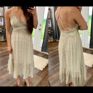 Floral Ruffle Tiered Sweetheart Dress